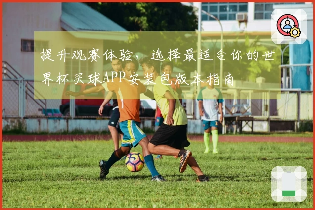 提升观赛体验，选择最适合你的世界杯买球APP安装包版本指南