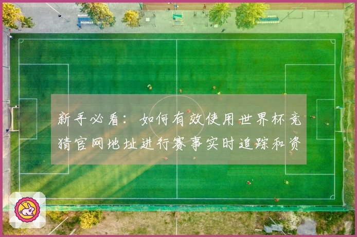 新手必看：如何有效使用世界杯竞猜官网地址进行赛事实时追踪和资讯获取