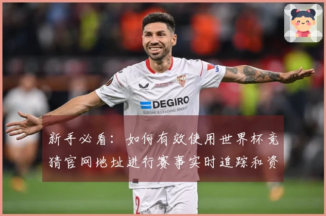 新手必看：如何有效使用世界杯竞猜官网地址进行赛事实时追踪和资讯获取